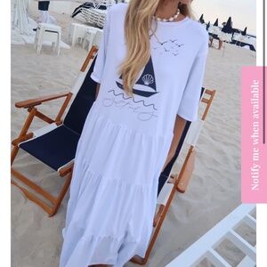 NWT MADNESS THE BRAND Amoure Dress Salt and Sea